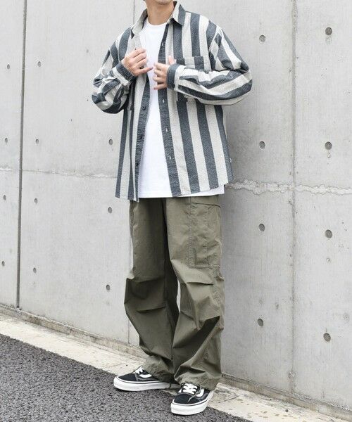 SHIPS / シップス シャツ・ブラウス | 【SHIPS any別注】sports wear: オーバーサイズ フランネル パターン プリント シャツ◇ | 詳細1