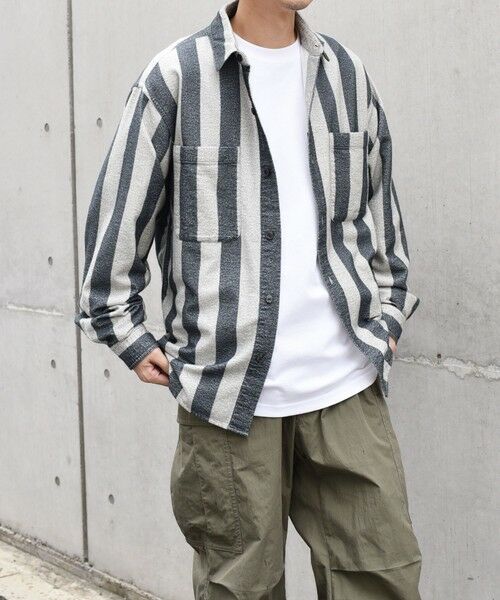 SHIPS / シップス シャツ・ブラウス | 【SHIPS any別注】sports wear: オーバーサイズ フランネル パターン プリント シャツ◇ | 詳細5