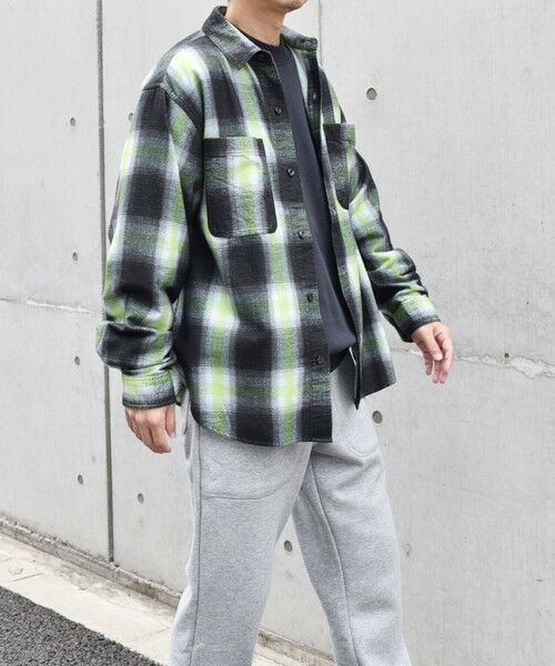 SHIPS / シップス シャツ・ブラウス | 【SHIPS any別注】sports wear: オーバーサイズ フランネル パターン プリント シャツ◇ | 詳細17