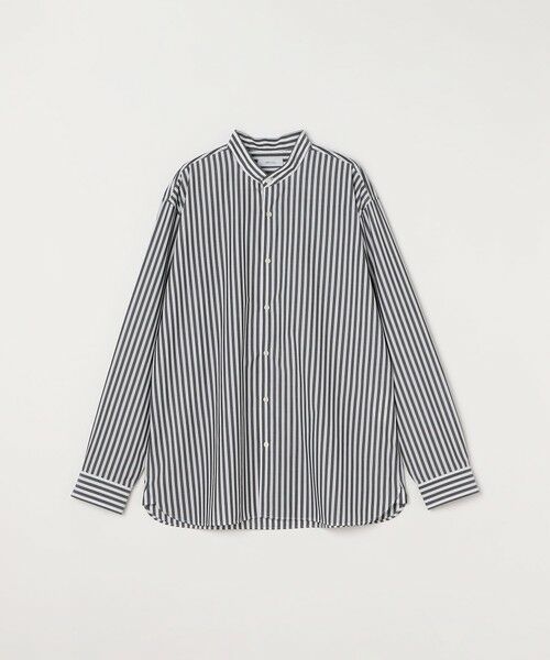 SHIPS / シップス シャツ・ブラウス | SHIPS any: LIM BLESS ソリッド / ストライプ バンドカラー シャツ 26AW◆ | 詳細24