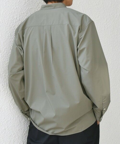 SHIPS / シップス シャツ・ブラウス | SHIPS any: LIM BLESS ソリッド / ストライプ バンドカラー シャツ 26AW◆ | 詳細29