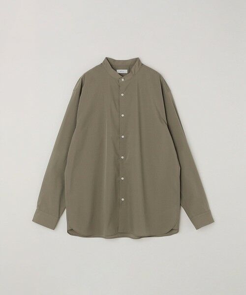 SHIPS / シップス シャツ・ブラウス | SHIPS any:〈洗濯機可能〉LIM BLESS ソリッド / ストライプ バンドカラー シャツ 25AW◇ | 詳細25