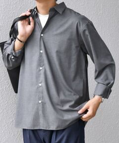 SHIPS / シップス シャツ・ブラウス | SHIPS any: LIM BLESS ソリッド/ストライプ レギュラーカラー シャツ(セットアップ対応)◇