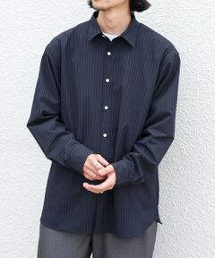 SHIPS / シップス シャツ・ブラウス | SHIPS any: LIM BLESS ソリッド/ストライプ レギュラーカラー シャツ(セットアップ対応)◆