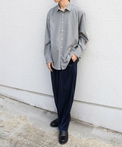 SHIPS / シップス シャツ・ブラウス | SHIPS any: LIM BLESS ソリッド/ストライプ レギュラーカラー シャツ(セットアップ対応)◆ | 詳細13