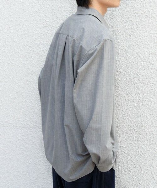 SHIPS / シップス シャツ・ブラウス | SHIPS any: LIM BLESS ソリッド/ストライプ レギュラーカラー シャツ(セットアップ対応)◆ | 詳細14