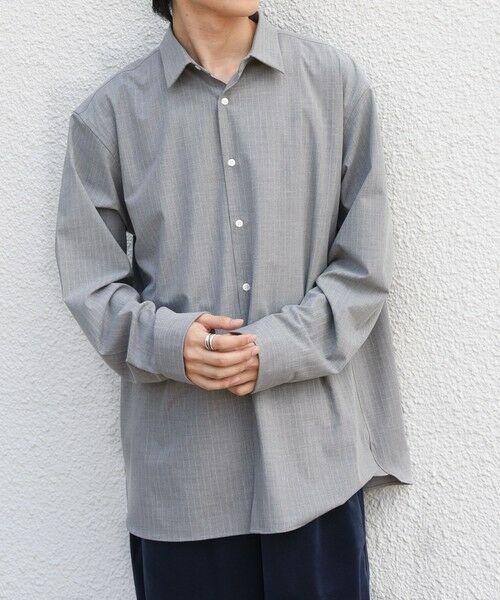 SHIPS / シップス シャツ・ブラウス | SHIPS any: LIM BLESS ソリッド/ストライプ レギュラーカラー シャツ(セットアップ対応)◆ | 詳細15