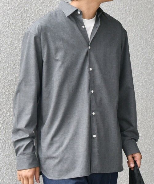 SHIPS / シップス シャツ・ブラウス | SHIPS any: LIM BLESS ソリッド/ストライプ レギュラーカラー シャツ(セットアップ対応)◇ | 詳細17