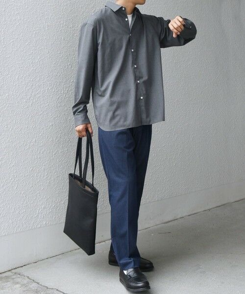 SHIPS / シップス シャツ・ブラウス | SHIPS any: LIM BLESS ソリッド/ストライプ レギュラーカラー シャツ(セットアップ対応)◇ | 詳細14