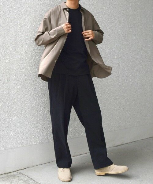 SHIPS / シップス シャツ・ブラウス | SHIPS any: LIM BLESS ソリッド/ストライプ レギュラーカラー シャツ(セットアップ対応)◇ | 詳細21