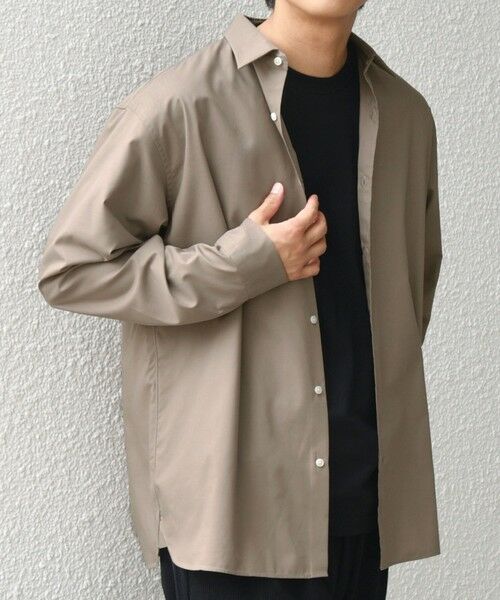 SHIPS / シップス シャツ・ブラウス | SHIPS any: LIM BLESS ソリッド/ストライプ レギュラーカラー シャツ(セットアップ対応)◇ | 詳細24