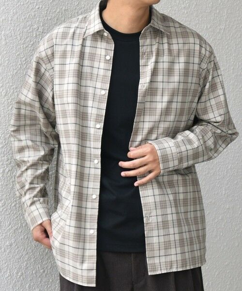 SHIPS / シップス シャツ・ブラウス | SHIPS any:〈洗濯機可能〉LIM BLESS チェック レギュラーカラー シャツ◇ | 詳細15