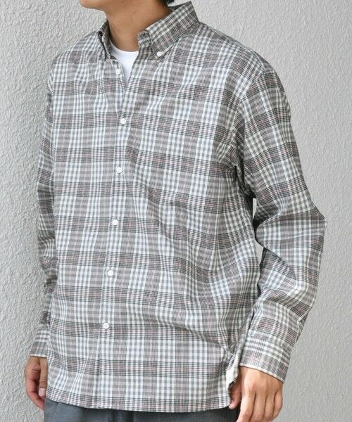 SHIPS / シップス シャツ・ブラウス | SHIPS any:〈洗濯機可能〉ブラッシュド トラッド チェック ボタンダウン シャツ◇ | 詳細4