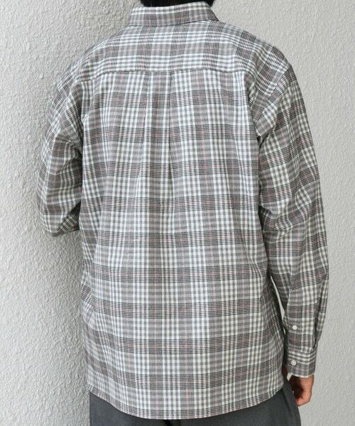 SHIPS / シップス シャツ・ブラウス | SHIPS any:〈洗濯機可能〉ブラッシュド トラッド チェック ボタンダウン シャツ◇ | 詳細5