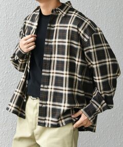 SHIPS / シップス シャツ・ブラウス | SHIPS any:〈洗濯機可能〉トラッド チェックカラー ボックス ショート ネルシャツ◇