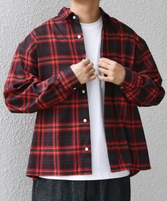 SHIPS / シップス シャツ・ブラウス | SHIPS any:〈洗濯機可能〉トラッド チェックカラー ボックス ショート ネルシャツ◇