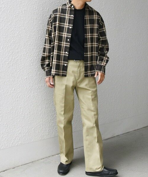 SHIPS / シップス シャツ・ブラウス | SHIPS any:〈洗濯機可能〉トラッド チェックカラー ボックス ショート ネルシャツ◇ | 詳細1