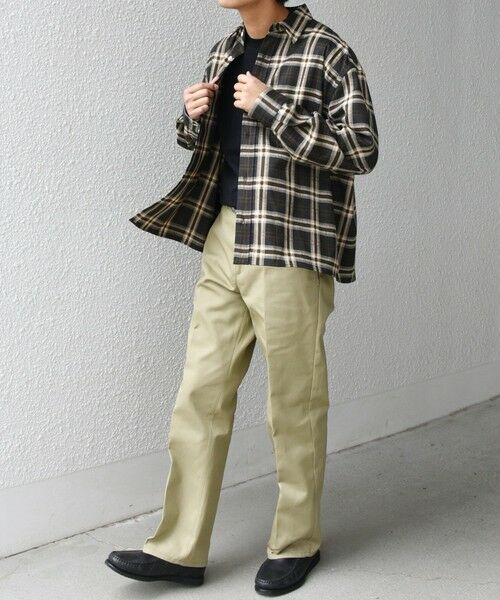 SHIPS / シップス シャツ・ブラウス | SHIPS any:〈洗濯機可能〉トラッド チェックカラー ボックス ショート ネルシャツ◇ | 詳細2