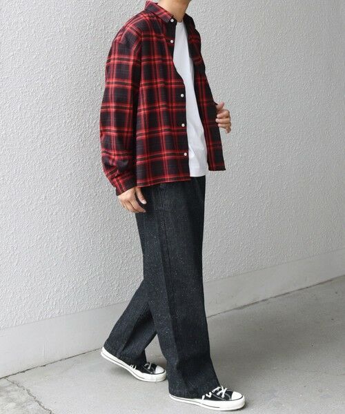 SHIPS / シップス シャツ・ブラウス | SHIPS any:〈洗濯機可能〉トラッド チェックカラー ボックス ショート ネルシャツ◇ | 詳細21