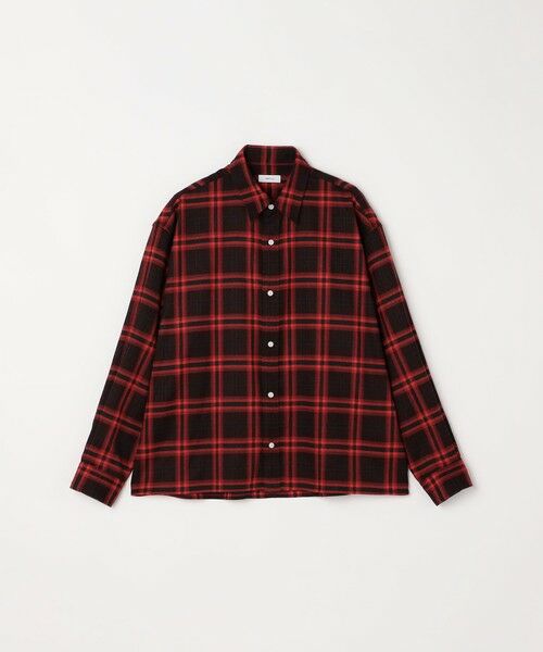 SHIPS / シップス シャツ・ブラウス | SHIPS any:〈洗濯機可能〉トラッド チェックカラー ボックス ショート ネルシャツ◇ | 詳細25