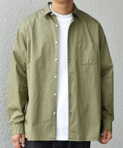 SHIPS / シップス シャツ・ブラウス | SHIPS any:〈洗濯機可能〉コットン ガーメントダイ レギュラーカラー シャツ◇