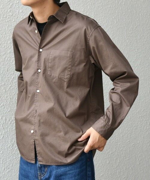 SHIPS / シップス シャツ・ブラウス | SHIPS any:〈洗濯機可能〉コットン ガーメントダイ レギュラーカラー シャツ◇ | 詳細15