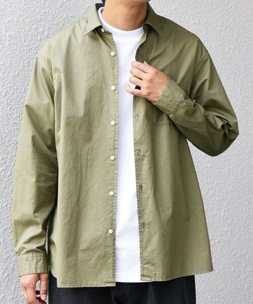 SHIPS / シップス シャツ・ブラウス | SHIPS any:〈洗濯機可能〉コットン ガーメントダイ レギュラーカラー シャツ◇ | 詳細21