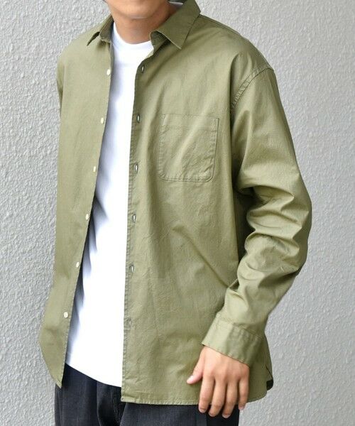 SHIPS / シップス シャツ・ブラウス | SHIPS any:〈洗濯機可能〉コットン ガーメントダイ レギュラーカラー シャツ◇ | 詳細22