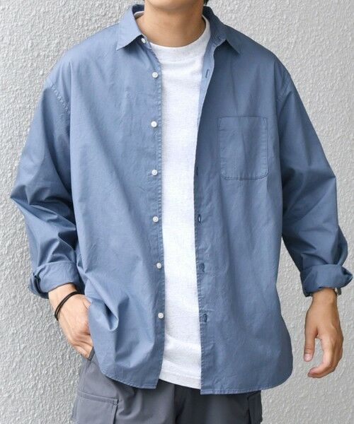 SHIPS / シップス シャツ・ブラウス | SHIPS any:〈洗濯機可能〉コットン ガーメントダイ レギュラーカラー シャツ◇ | 詳細28