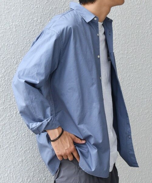 SHIPS / シップス シャツ・ブラウス | SHIPS any:〈洗濯機可能〉コットン ガーメントダイ レギュラーカラー シャツ◇ | 詳細30