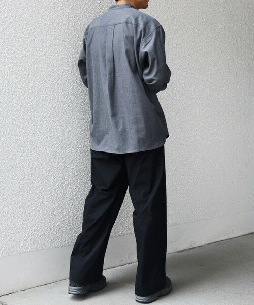 SHIPS / シップス シャツ・ブラウス | SHIPS any:〈洗濯機可能〉4.5oz ライト デニム バンドカラー シャツ◇ | 詳細2