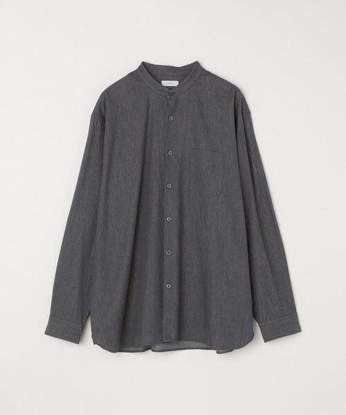 SHIPS / シップス シャツ・ブラウス | SHIPS any:〈洗濯機可能〉4.5oz ライト デニム バンドカラー シャツ◇ | 詳細6