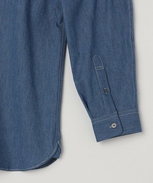 SHIPS / シップス シャツ・ブラウス | SHIPS any:〈洗濯機可能〉4.5oz ライト デニム バンドカラー シャツ◇ | 詳細16