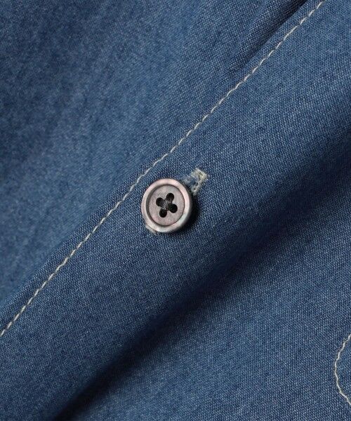 SHIPS / シップス シャツ・ブラウス | SHIPS any:〈洗濯機可能〉4.5oz ライト デニム バンドカラー シャツ◇ | 詳細18