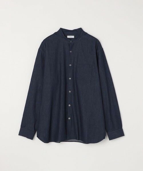 SHIPS / シップス シャツ・ブラウス | SHIPS any:〈洗濯機可能〉4.5oz ライト デニム バンドカラー シャツ◇ | 詳細24