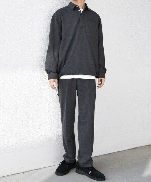 SHIPS / シップス シャツ・ブラウス | SHIPS any: 360° THE CIRCLE STRETCH ウールライク スキッパー プルオーバー シャツ(セットアップ対応)◇ | 詳細1