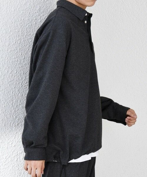 SHIPS / シップス シャツ・ブラウス | SHIPS any: 360° THE CIRCLE STRETCH ウールライク スキッパー プルオーバー シャツ(セットアップ対応)◇ | 詳細5