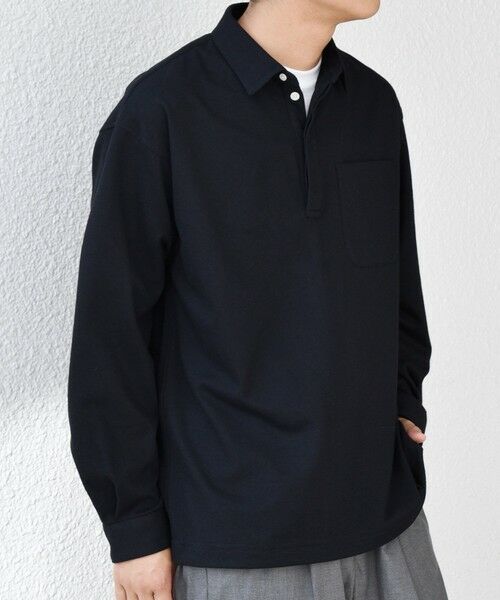 SHIPS / シップス シャツ・ブラウス | SHIPS any: 360° THE CIRCLE STRETCH ウールライク スキッパー プルオーバー シャツ(セットアップ対応)◇ | 詳細13