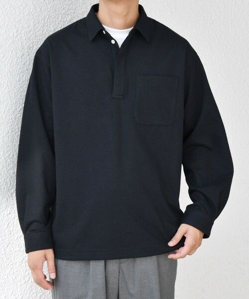 SHIPS / シップス シャツ・ブラウス | SHIPS any: 360° THE CIRCLE STRETCH ウールライク スキッパー プルオーバー シャツ(セットアップ対応)◇ | 詳細11