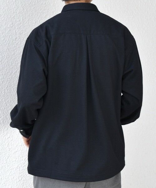 SHIPS / シップス シャツ・ブラウス | SHIPS any: 360° THE CIRCLE STRETCH ウールライク スキッパー プルオーバー シャツ(セットアップ対応)◇ | 詳細12