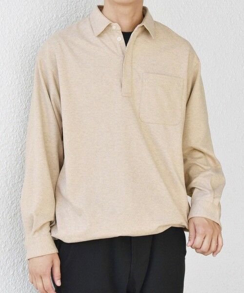 SHIPS / シップス シャツ・ブラウス | SHIPS any: 360° THE CIRCLE STRETCH ウールライク スキッパー プルオーバー シャツ(セットアップ対応)◇ | 詳細19