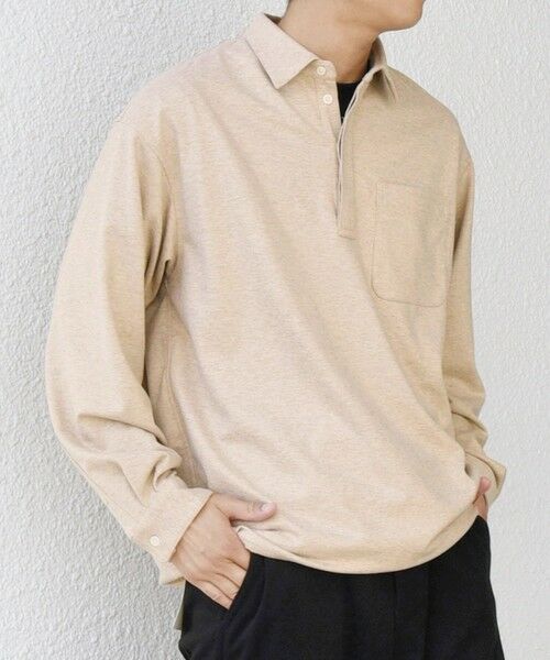 SHIPS / シップス シャツ・ブラウス | SHIPS any: 360° THE CIRCLE STRETCH ウールライク スキッパー プルオーバー シャツ(セットアップ対応)◇ | 詳細21