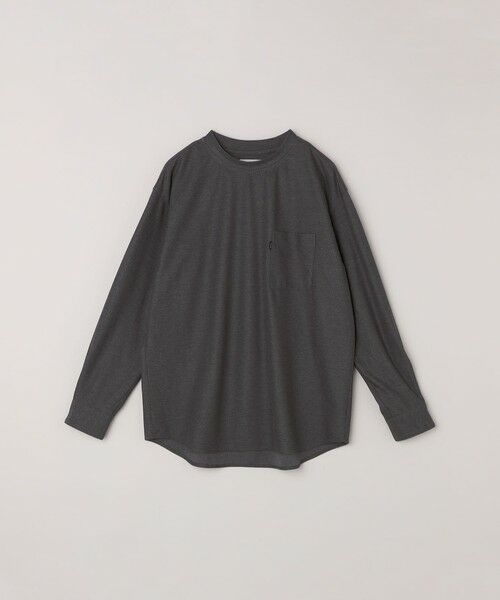 SHIPS / シップス Tシャツ | SHIPS any: 360° THE CIRCLE STRETCH ジャガード ジャージー ポケット Tシャツ(ロンT/セットアップ対応)◇ | 詳細6