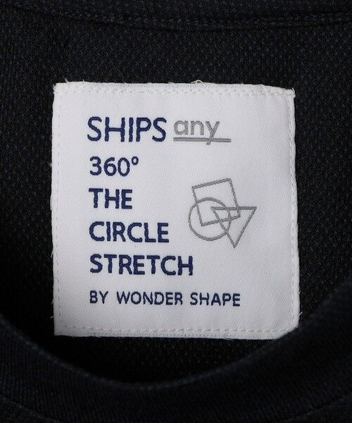 SHIPS / シップス Tシャツ | SHIPS any: 360° THE CIRCLE STRETCH ジャガード ジャージー ポケット Tシャツ(ロンT/セットアップ対応)◇ | 詳細27