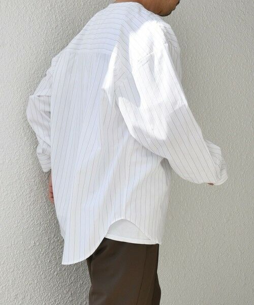 SHIPS / シップス シャツ・ブラウス | SHIPS any: オーバーサイズ コットン スリーピング シャツ◇ | 詳細5