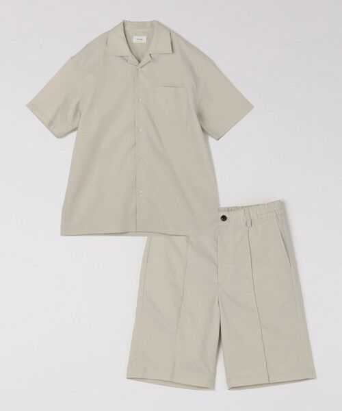 SHIPS / シップス シャツ・ブラウス | SHIPS any:〈接触冷感/遮熱等〉ハイブリッドリネン オープンカラー シャツ(セットアップ対応)◇ | 詳細7