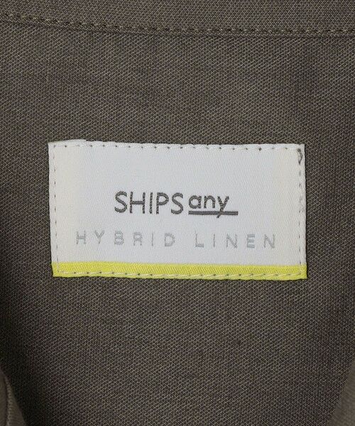 SHIPS / シップス シャツ・ブラウス | SHIPS any:〈接触冷感/遮熱等〉ハイブリッドリネン オープンカラー シャツ(セットアップ対応)◇ | 詳細17