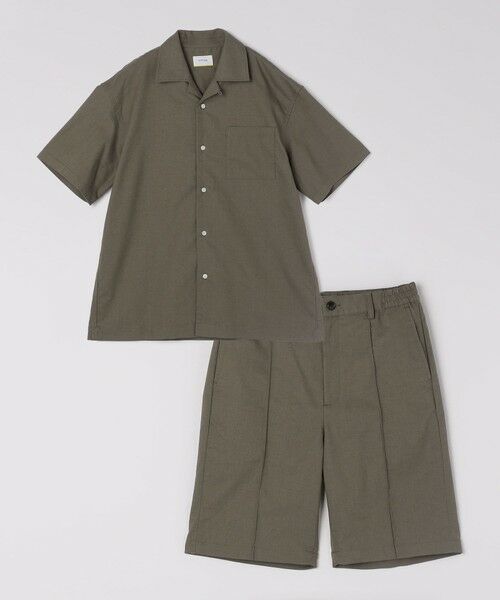 SHIPS / シップス シャツ・ブラウス | SHIPS any:〈接触冷感/遮熱等〉ハイブリッドリネン オープンカラー シャツ(セットアップ対応)◇ | 詳細21