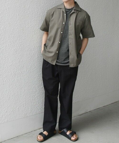 SHIPS / シップス シャツ・ブラウス | SHIPS any:〈接触冷感/遮熱等〉ハイブリッドリネン オープンカラー シャツ(セットアップ対応)◇ | 詳細9