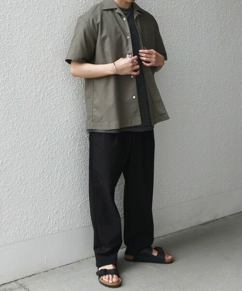 SHIPS / シップス シャツ・ブラウス | SHIPS any:〈接触冷感/遮熱等〉ハイブリッドリネン オープンカラー シャツ(セットアップ対応)◇ | 詳細10